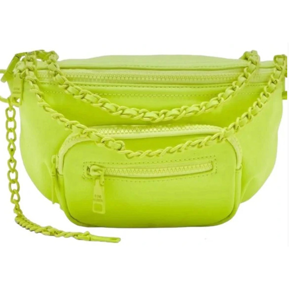 Steve Madden BLIVELY Yellow Convertible Belt / Shoulder Bag - Picture 1 of 7
